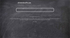 Desktop Screenshot of allstatesbenefits.com